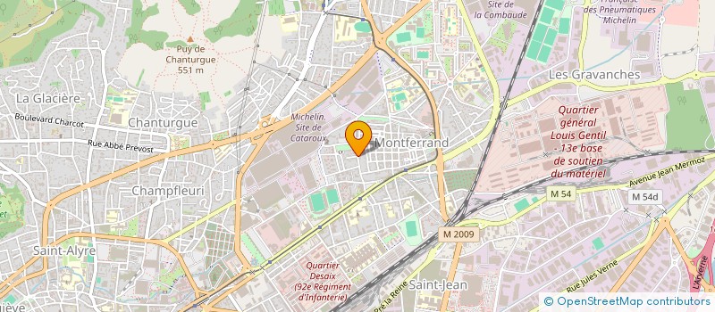 localisation de l'entreprise 899 416 465   CLERMONT-FERRAND