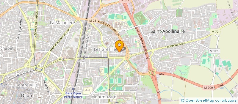 localisation de l'entreprise 899 422 943 à DIJON