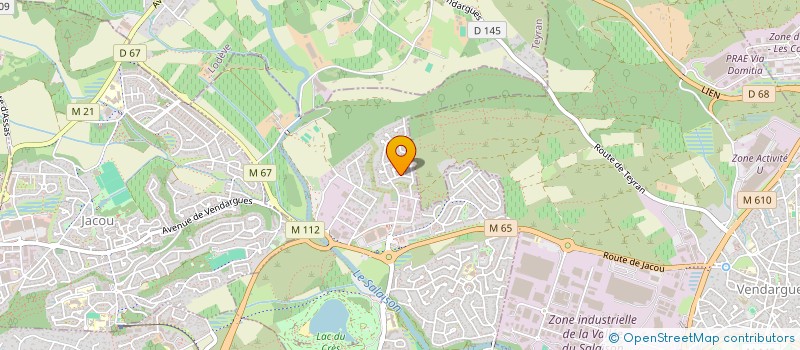 localisation de l'entreprise 899 426 282 à LE CRES