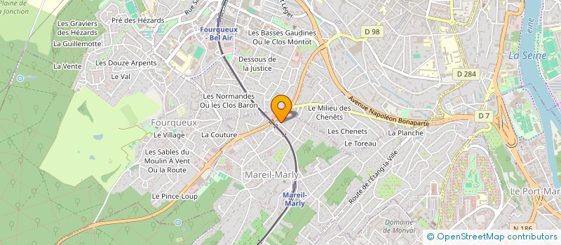 localisation de l'entreprise 899 438 964   MAREIL-MARLY