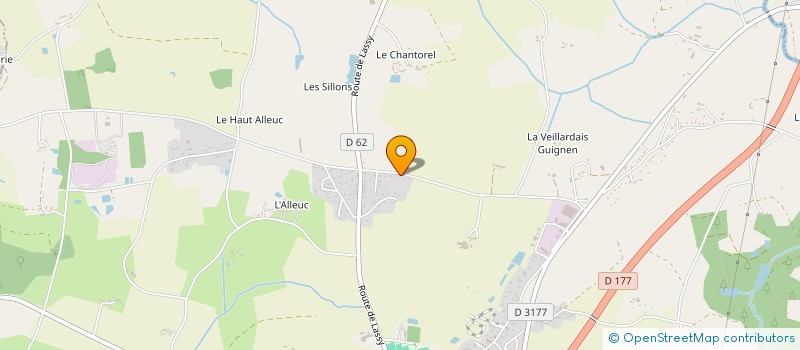 localisation de l'entreprise 899 452 122   GUIGNEN