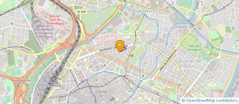 localisation de l'entreprise 899 458 715 à STRASBOURG
