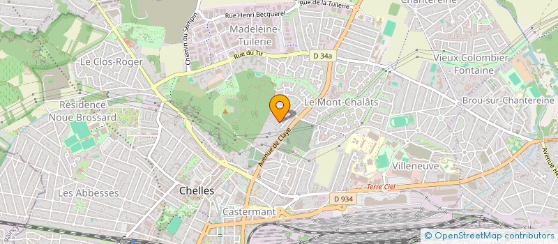 localisation de l'entreprise 899 458 889   CHELLES