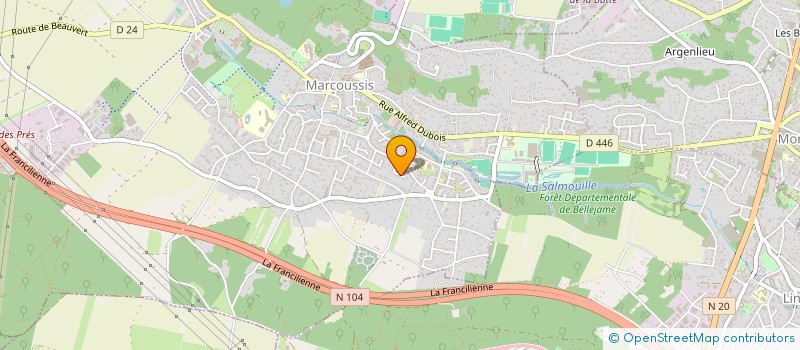 localisation de l'entreprise 899 465 645   MARCOUSSIS