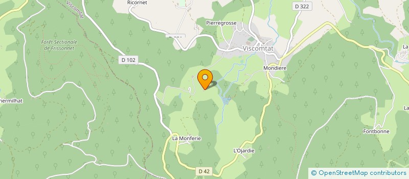 localisation de l'entreprise 899 467 864   VEZELIN-SUR-LOIRE