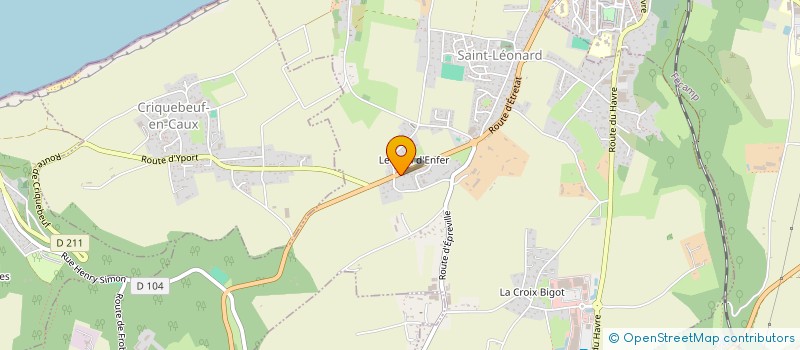 localisation de l'entreprise 899 474 423   SAINT-LEONARD