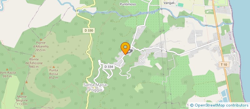 localisation de l'entreprise 899 488 415   SANTA-MARIA-POGGIO