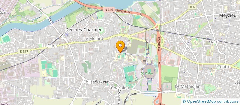 localisation de l'entreprise 899 489 769   DECINES-CHARPIEU