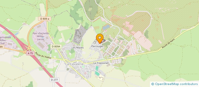 localisation de l'entreprise 899 499 479   LA CAVALERIE