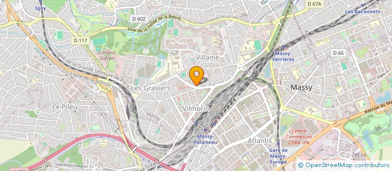 localisation de l'entreprise 899 507 818   MASSY