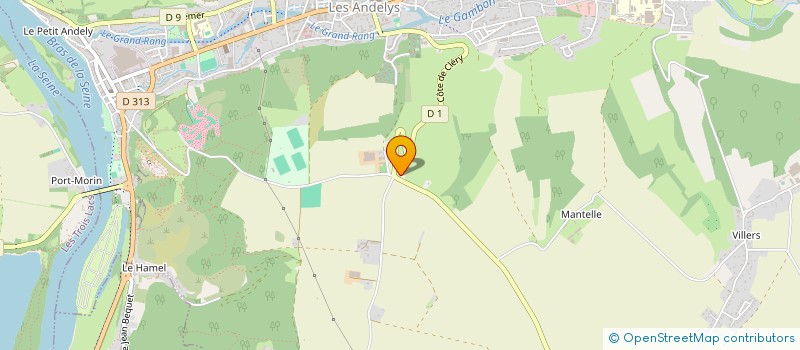 localisation de l'entreprise 899 526 008   LES ANDELYS