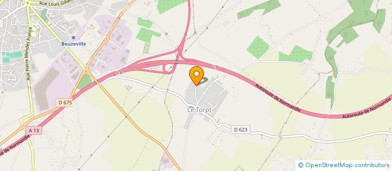 localisation de l'entreprise 899 529 291   LE TORPT