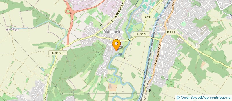 localisation de l'entreprise 899 534 002   BRUNSTATT-DIDENHEIM