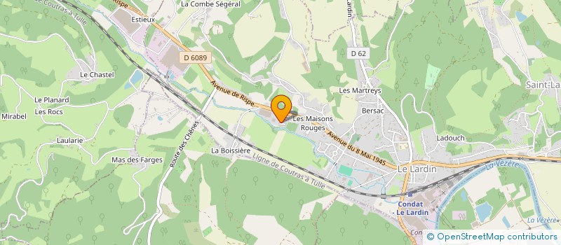 localisation de l'entreprise 899 535 454   LE LARDIN-SAINT-LAZARE