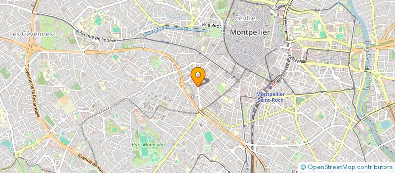 localisation de l'entreprise 899 543 151 à MONTPELLIER