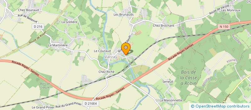 localisation de l'entreprise 899 545 032   VARZAY