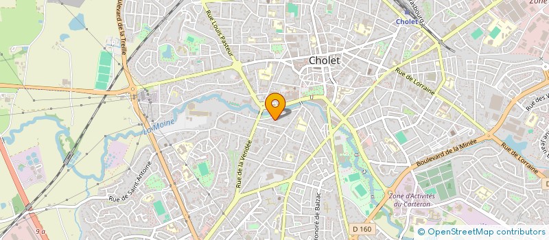 localisation de l'entreprise 899 547 905  à CHOLET