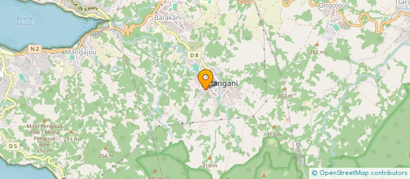 localisation de l'entreprise 899 550 198 à OUANGANI