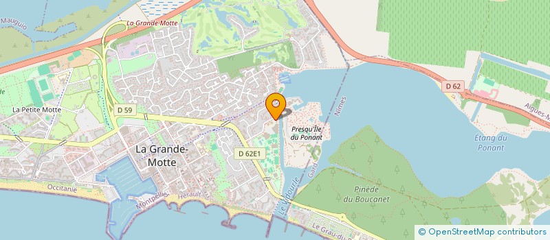 localisation de l'entreprise 899 561 856   LA GRANDE-MOTTE