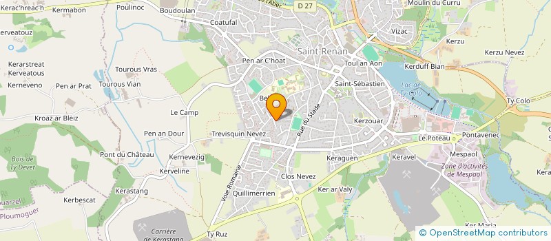 localisation de l'entreprise 899 568 083   SAINT-RENAN