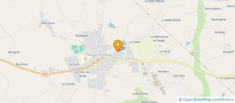 localisation de l'entreprise 899 570 907   NOYAL-PONTIVY