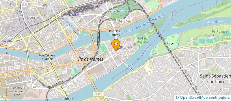 localisation de l'entreprise 899 572 739 à NANTES