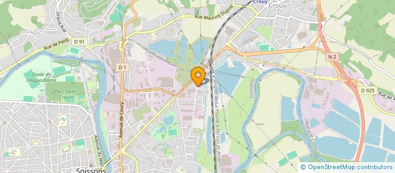 localisation de l'entreprise 899 573 828  à SOISSONS