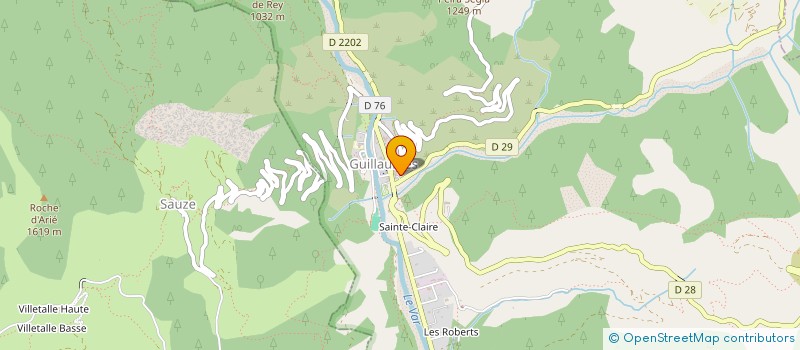 localisation de l'entreprise 899 607 493   GUILLAUMES