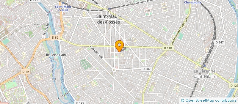localisation de l'entreprise 899 611 982  à SAINT-MAUR-DES-FOSSES