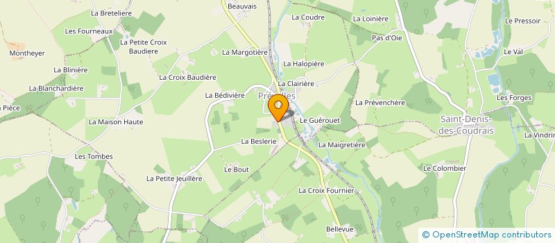 localisation de l'entreprise 899 619 407   MALICORNE-SUR-SARTHE