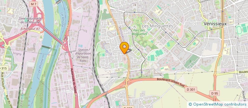 localisation de l'entreprise 899 623 110   SAINT-FONS