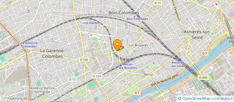 localisation de l'entreprise 899 642 078  à BOIS-COLOMBES