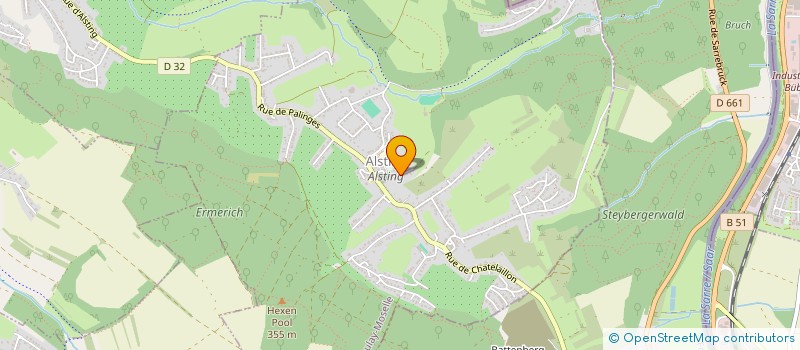 localisation de l'entreprise 899 653 109   ALSTING