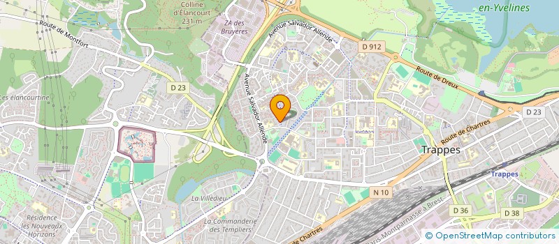 localisation de l'entreprise 899 655 377   TRAPPES