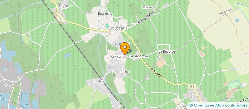 localisation de l'entreprise 899 660 302   SOUSSANS