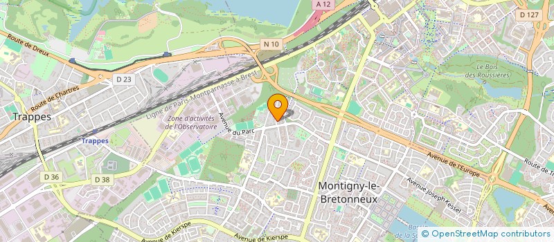 localisation de l'entreprise 899 667 299   MONTIGNY-LE-BRETONNEUX