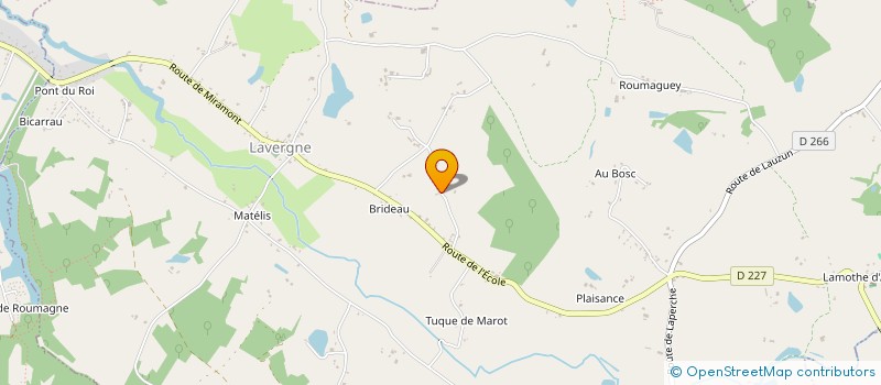 localisation de l'entreprise 899 682 207   LAVERGNE