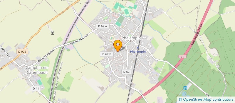 localisation de l'entreprise 899 684 435   PHALEMPIN