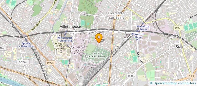 localisation de l'entreprise 899 690 309 à PIERREFITTE-SUR-SEINE