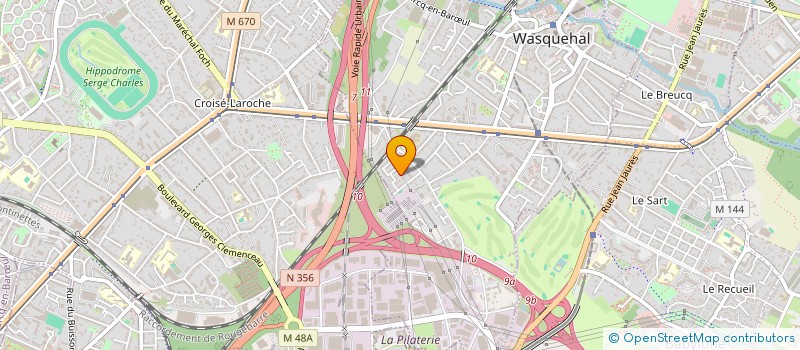 localisation de l'entreprise 899 710 602   WASQUEHAL