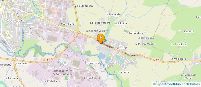 localisation de l'entreprise 899 712 848   KOUROU