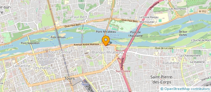 localisation de l'entreprise 899 715 817   TOURS