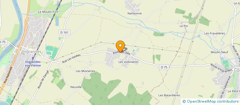 localisation de l'entreprise 899 720 817   CHATELLERAULT