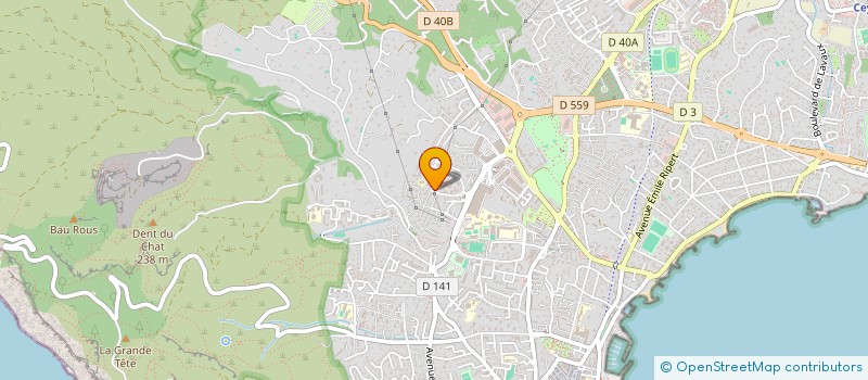 localisation de l'entreprise 899 735 369   LA CIOTAT