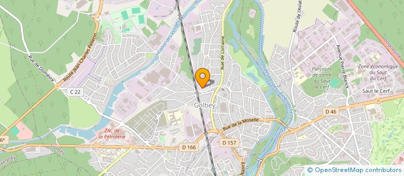 localisation de l'entreprise 899 736 888   GOLBEY