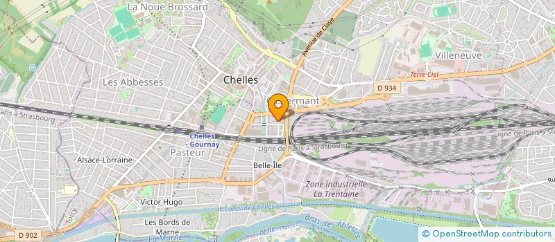 localisation de l'entreprise 899 742 241   CHELLES