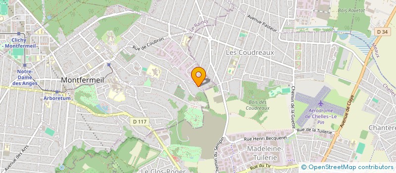 localisation de l'entreprise 899 745 327   MONTFERMEIL