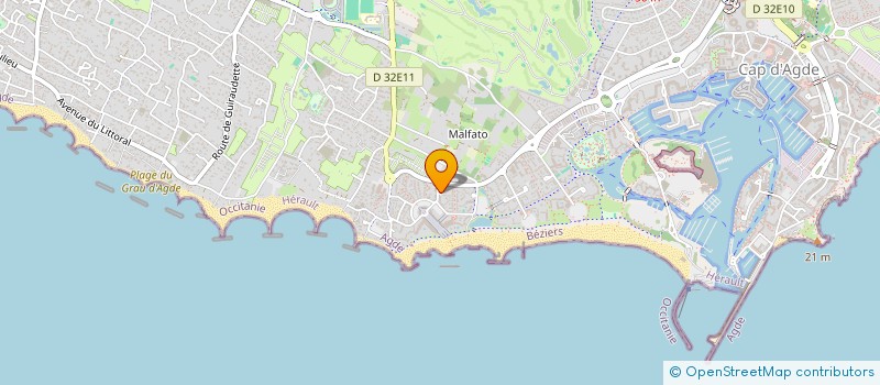 localisation de l'entreprise 899 751 168   AGDE