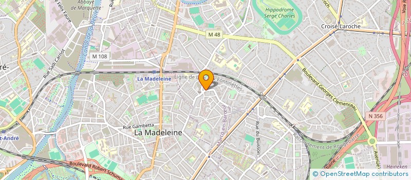localisation de l'entreprise 899 760 110 à MARCQ-EN-BARŒUL