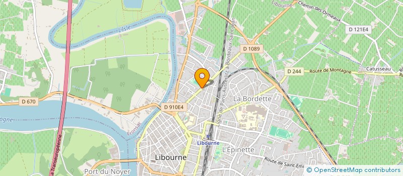 localisation de l'entreprise 899 770 572  à LIBOURNE